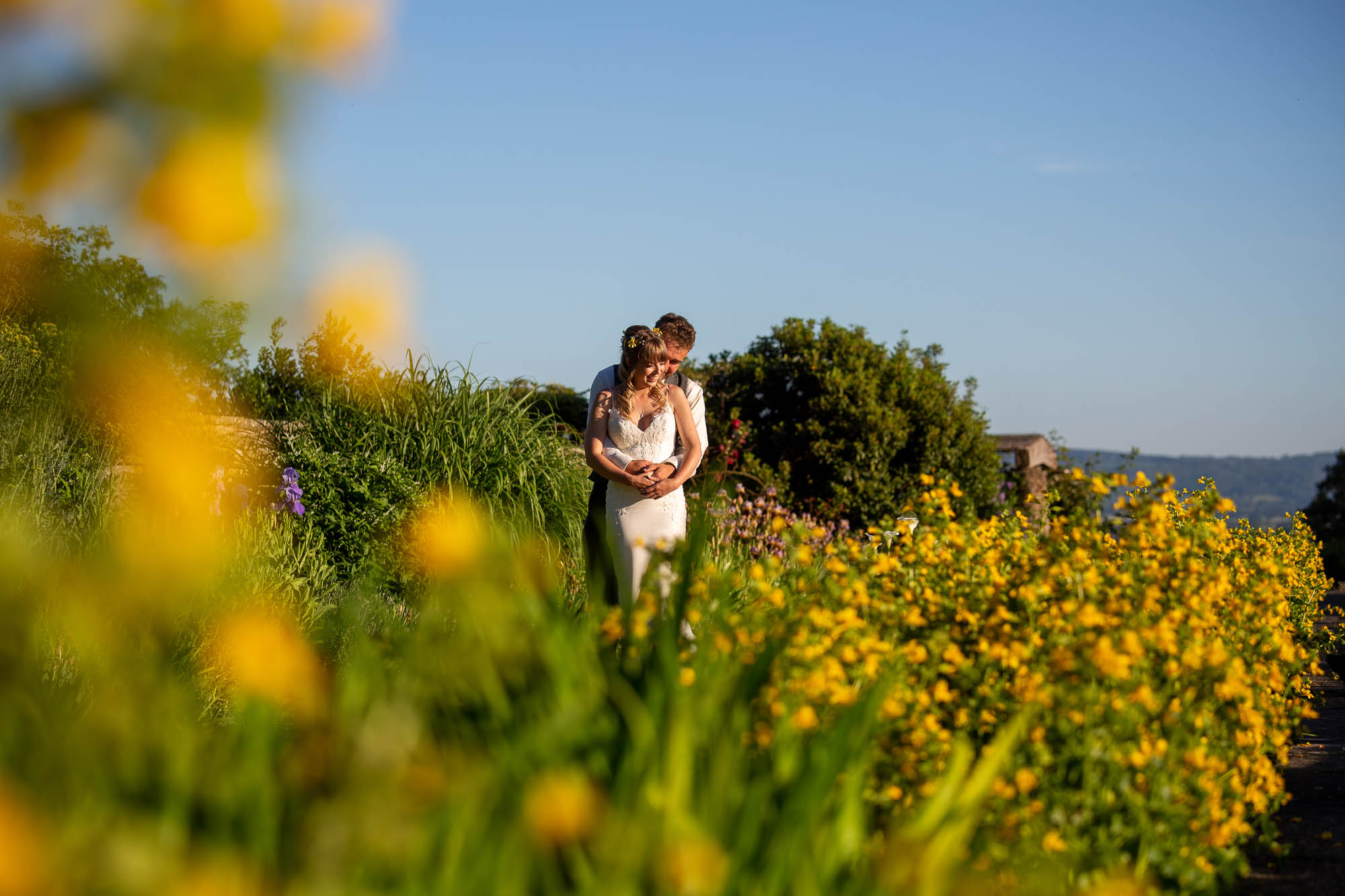 Meg and Joe's sunflower wedding at Hestercombe is full of sunshine and vibrant styling touches. With Martin Dabek Photography
