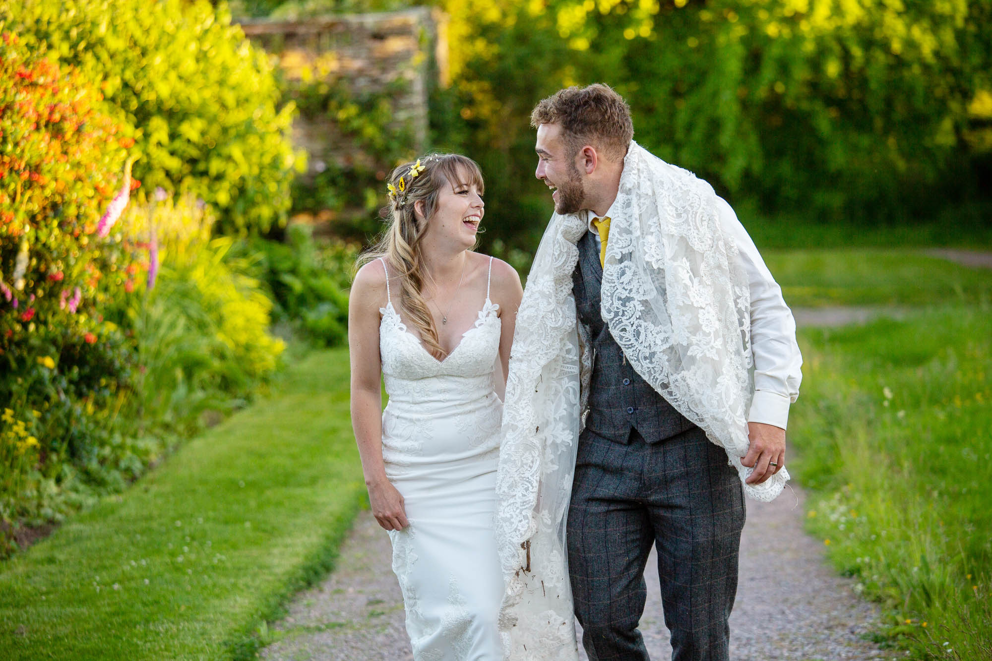 Meg and Joe's sunflower wedding at Hestercombe is full of sunshine and vibrant styling touches. With Martin Dabek Photography