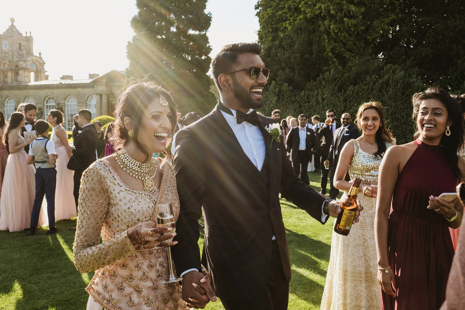 Blenheim Palace unposed natural authentic wedding photography by York Place Studios