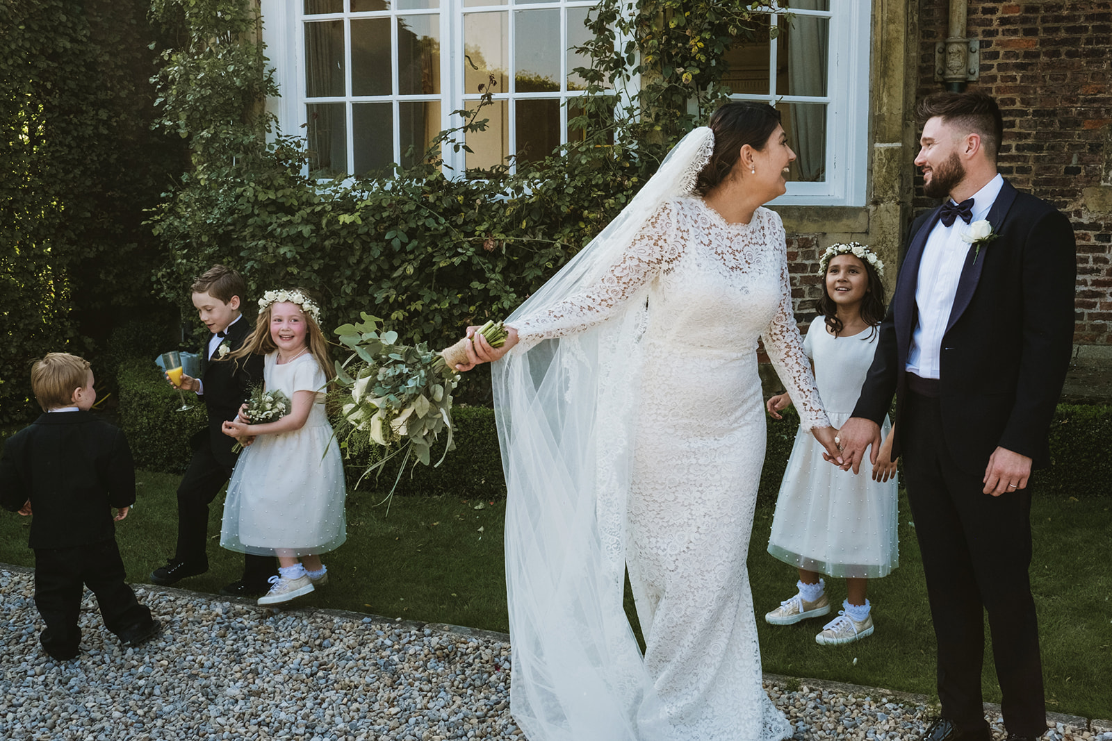 Documentary style photography from Goldsborough Hall by York Place Studios