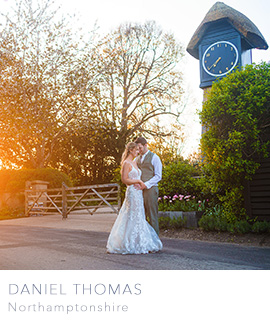 Northamptonshire wedding photographer Daniel Thomas Photography
