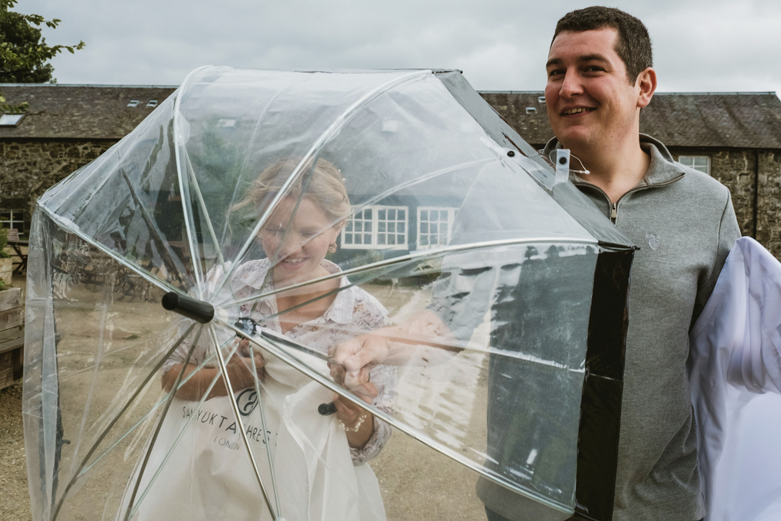 Bex and Dave celebrated their wedding at Comrie Croft with York Place Studios