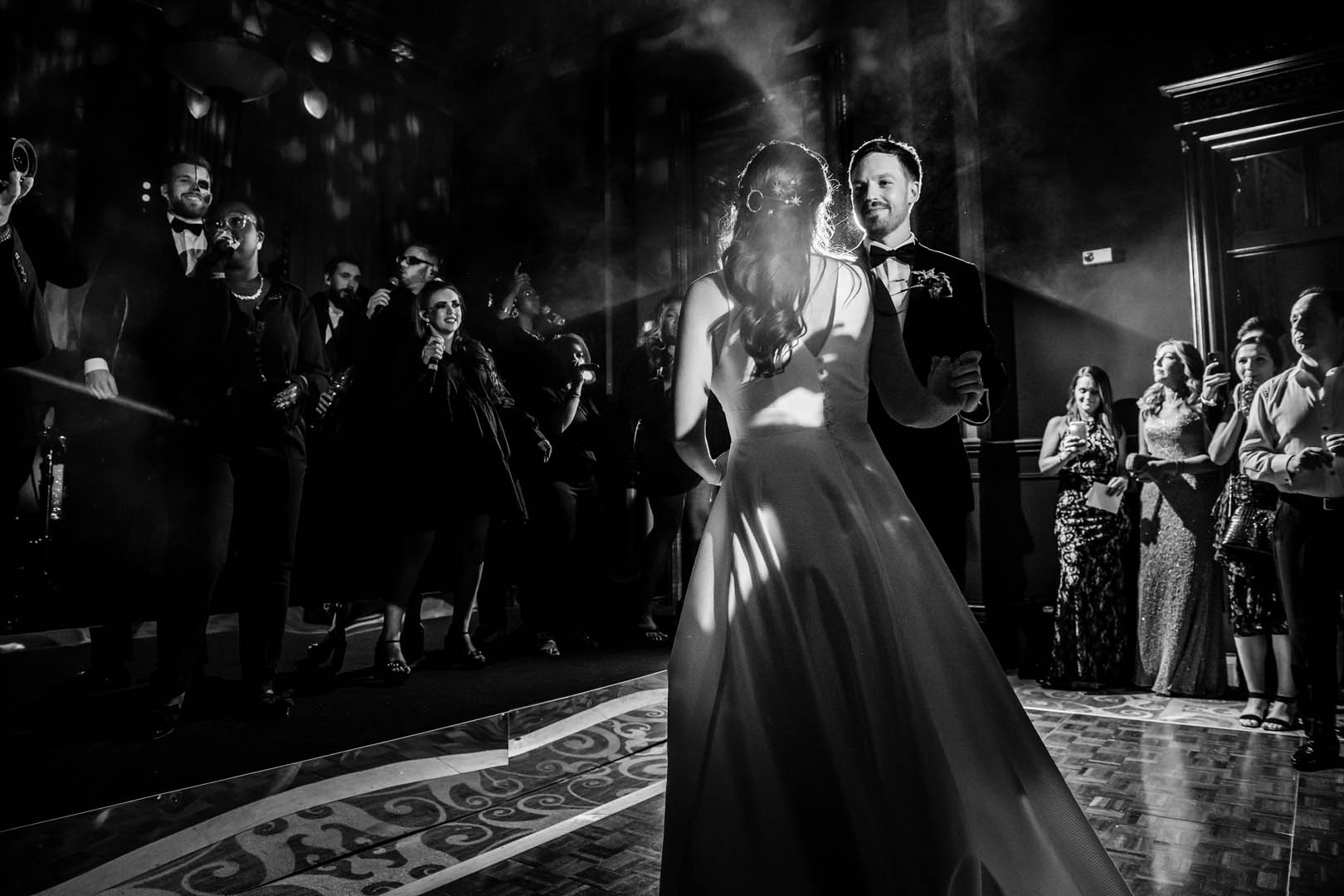 Candy and Sam's gothic inspired halloween wedding in London with Elegante by Michelle J and Pippa Mackenzie Photography