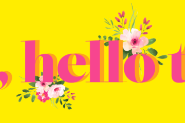 Graphic says well, hello there!