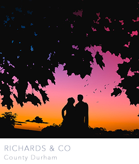 North East wedding photographers Richards and Co