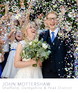 Sheffield wedding photography by experienced photographer John Mottershaw