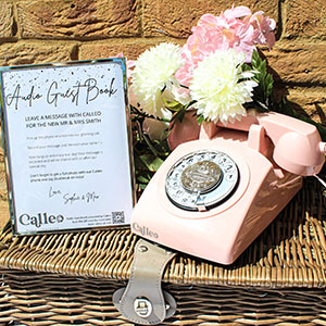 CALLEO UK Audio wedding guest book