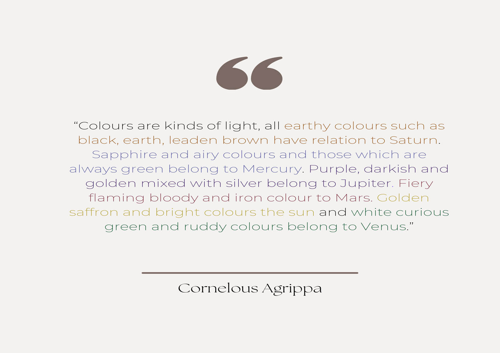 Colours quote