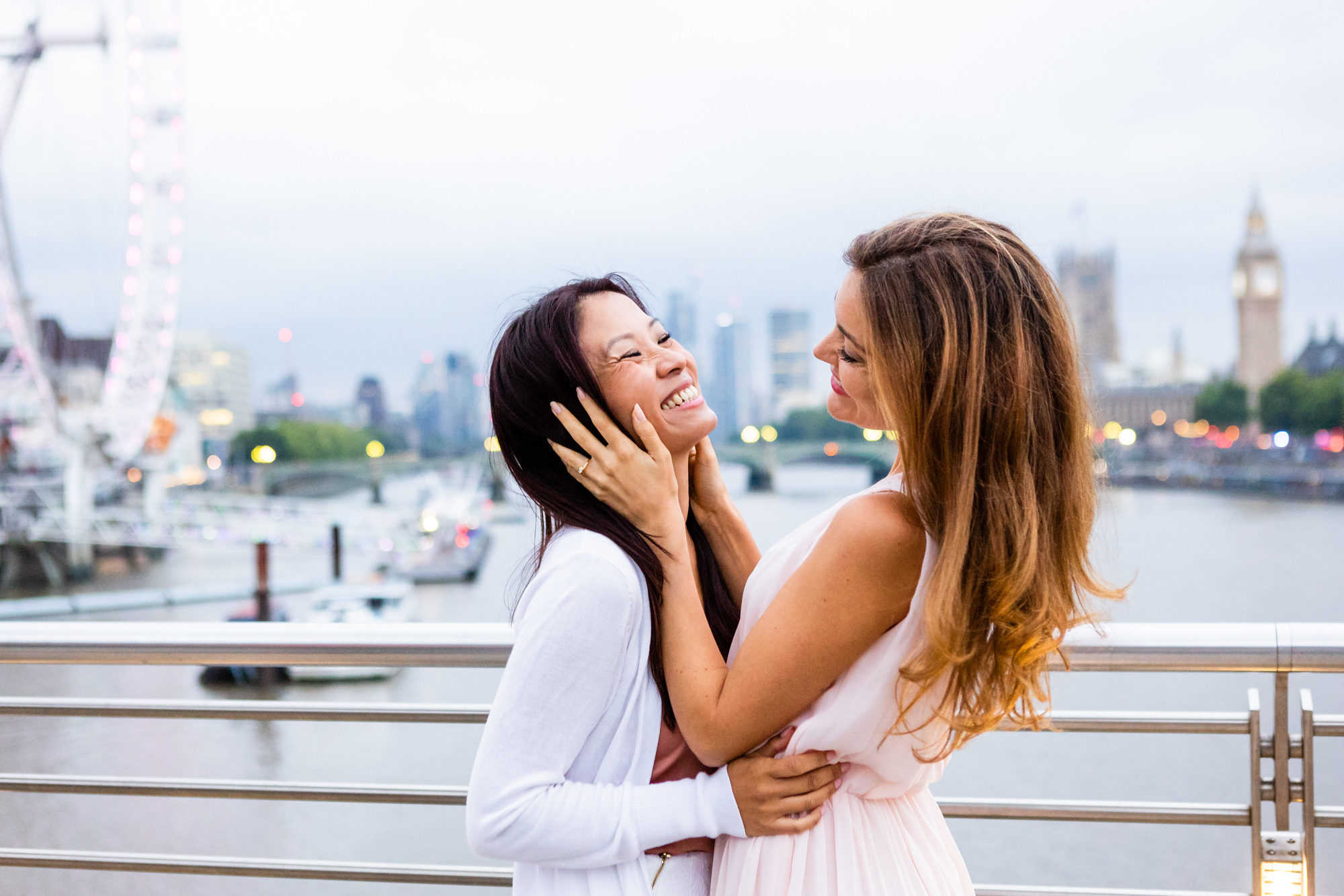 Romantic and joyful LGBTQ couple photography by Ross Willsher Photography