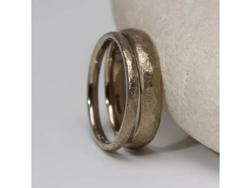 UK made wedding rings from Jacqueline and Edward