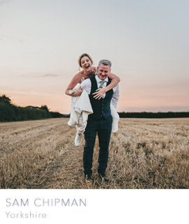 Yorkshire wedding photographer Sam Chipman