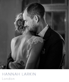 Hannah Larkin wedding photography in London and beyond