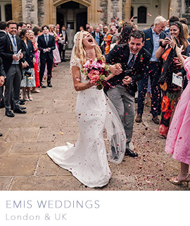 London and UK wedding photographer Emis Weddings