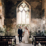 Elegant modern wedding at Skipton Castle with Joss Denham Photography