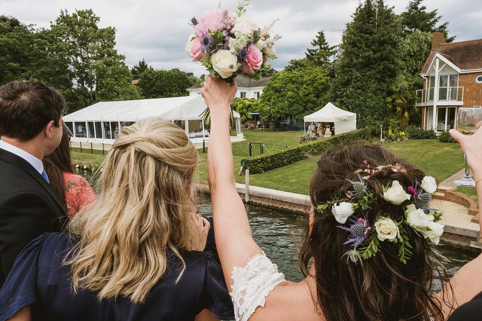 authentic documentary wedding photography in Buckinghamshire by York Place Studios