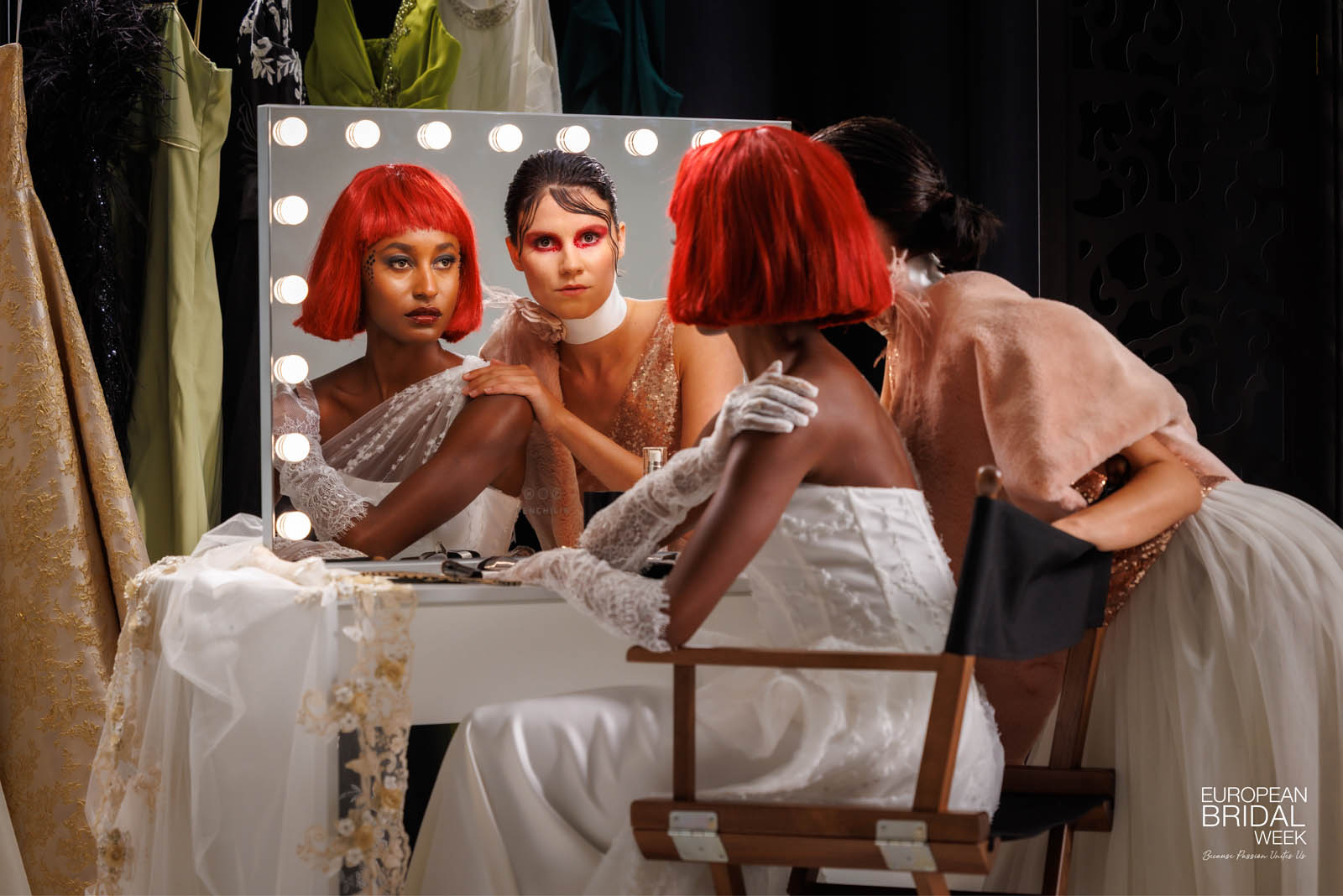 Promotional image of 2 brides for European Bridal Week 2026