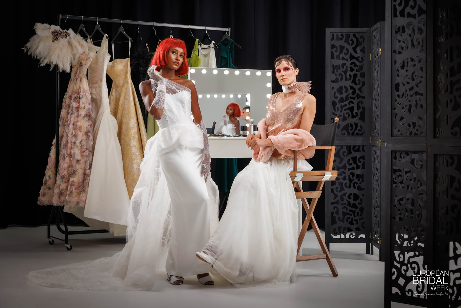 Promotional image of 2 brides for European Bridal Week 2026
