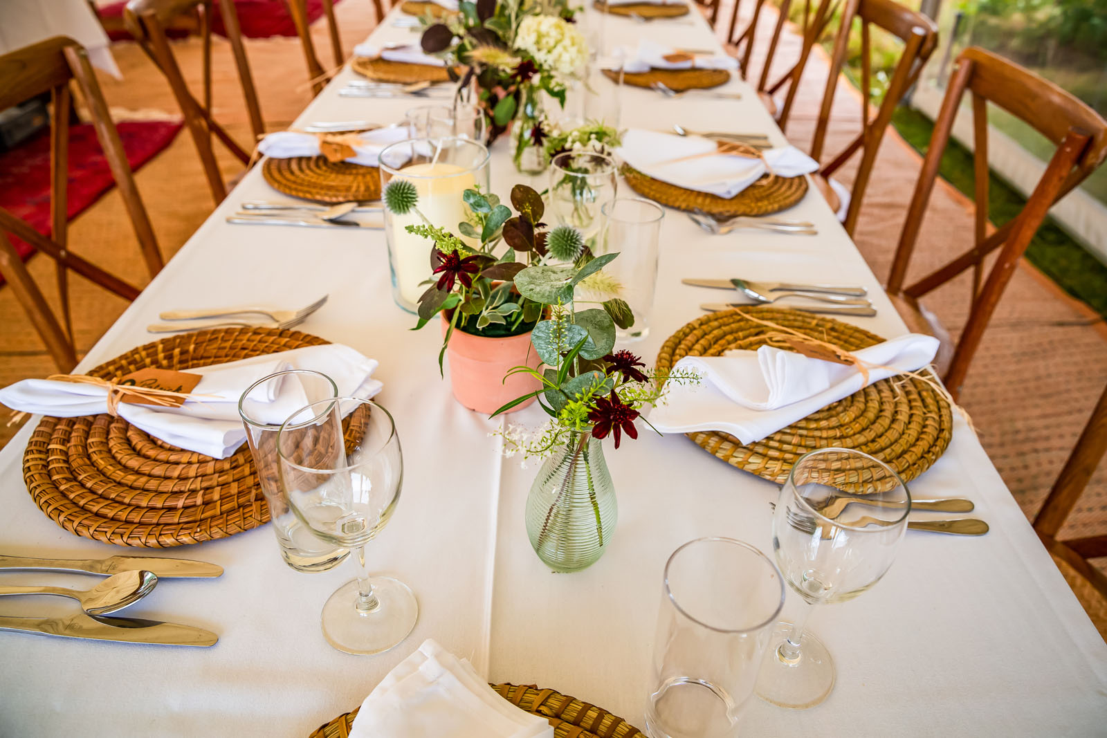 marquee wedding images by Anna Rainbow Photography in Hampshire