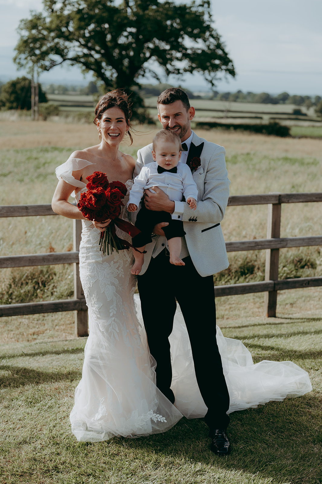 Grange Barn wedding with a F1 theme captured by Joss Denham Photography in Cheshire