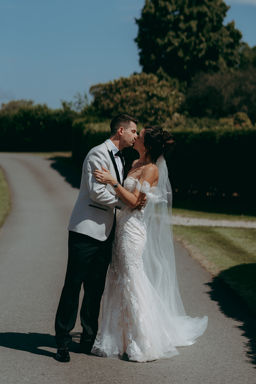 Grange Barn wedding with a F1 theme captured by Joss Denham Photography in Cheshire