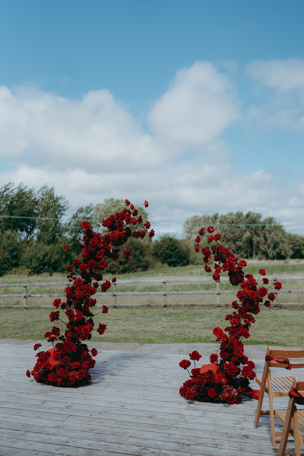 Grange Barn wedding with a F1 theme captured by Joss Denham Photography in Cheshire