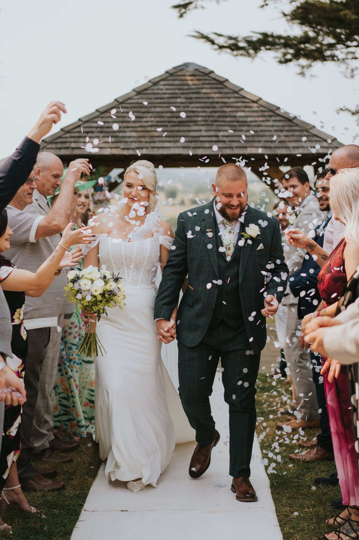 photo from Bobby and Victoria's wedding at Country Ways in Devon taken by Grace Elizabeth Photography