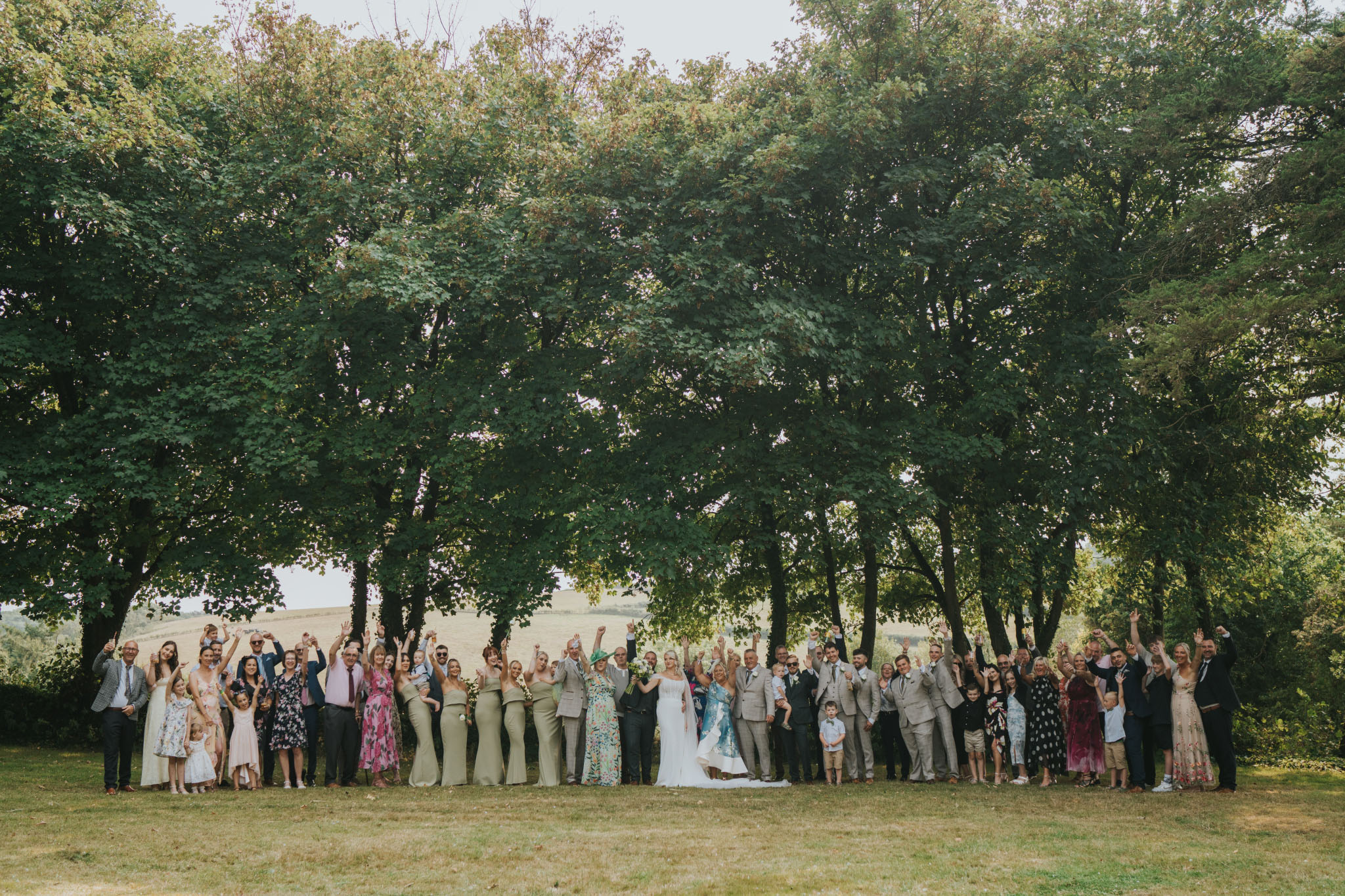 photo from Bobby and Victoria's wedding at Country Ways in Devon taken by Grace Elizabeth Photography