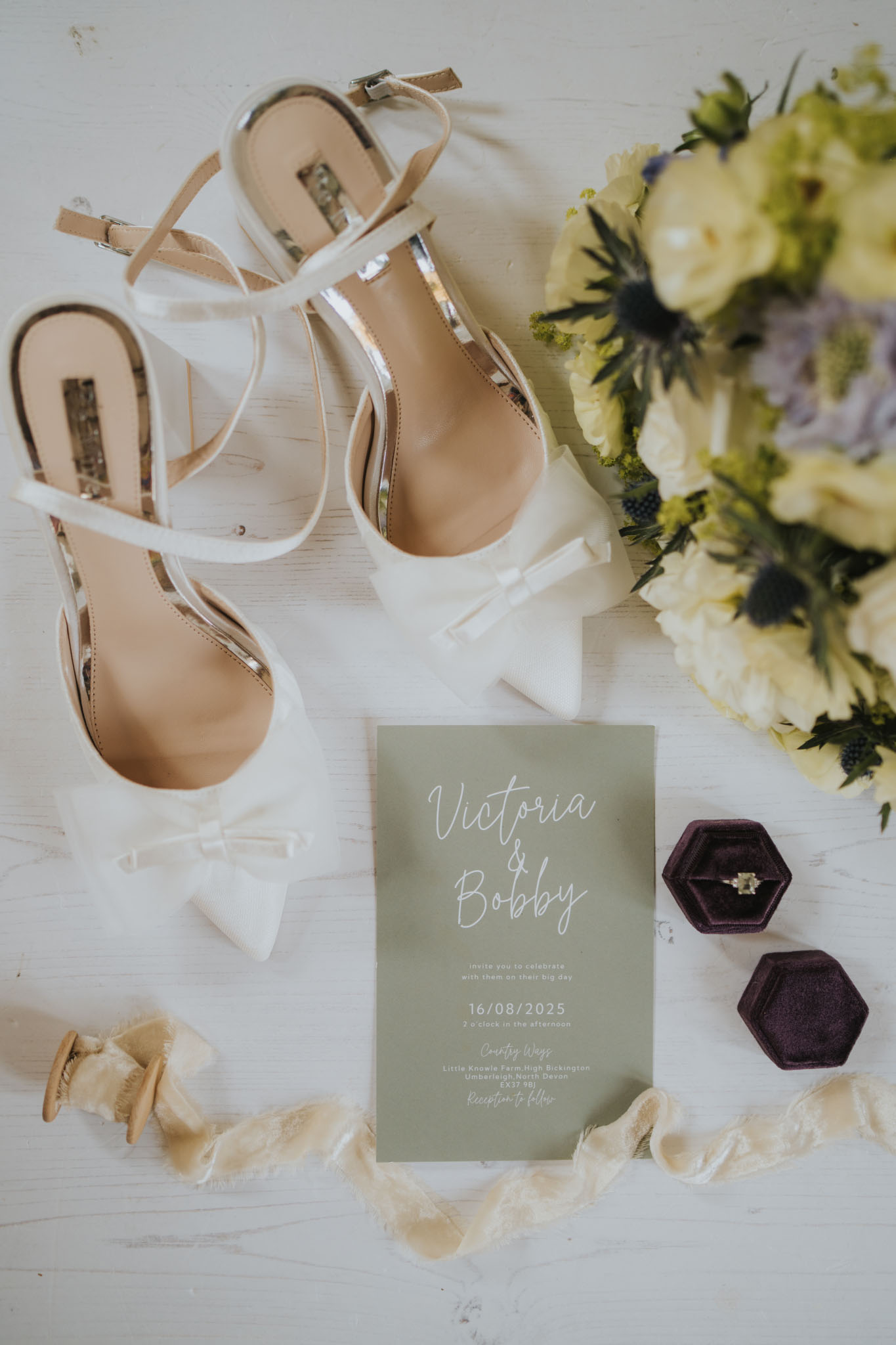 photo from Bobby and Victoria's wedding at Country Ways in Devon taken by Grace Elizabeth Photography