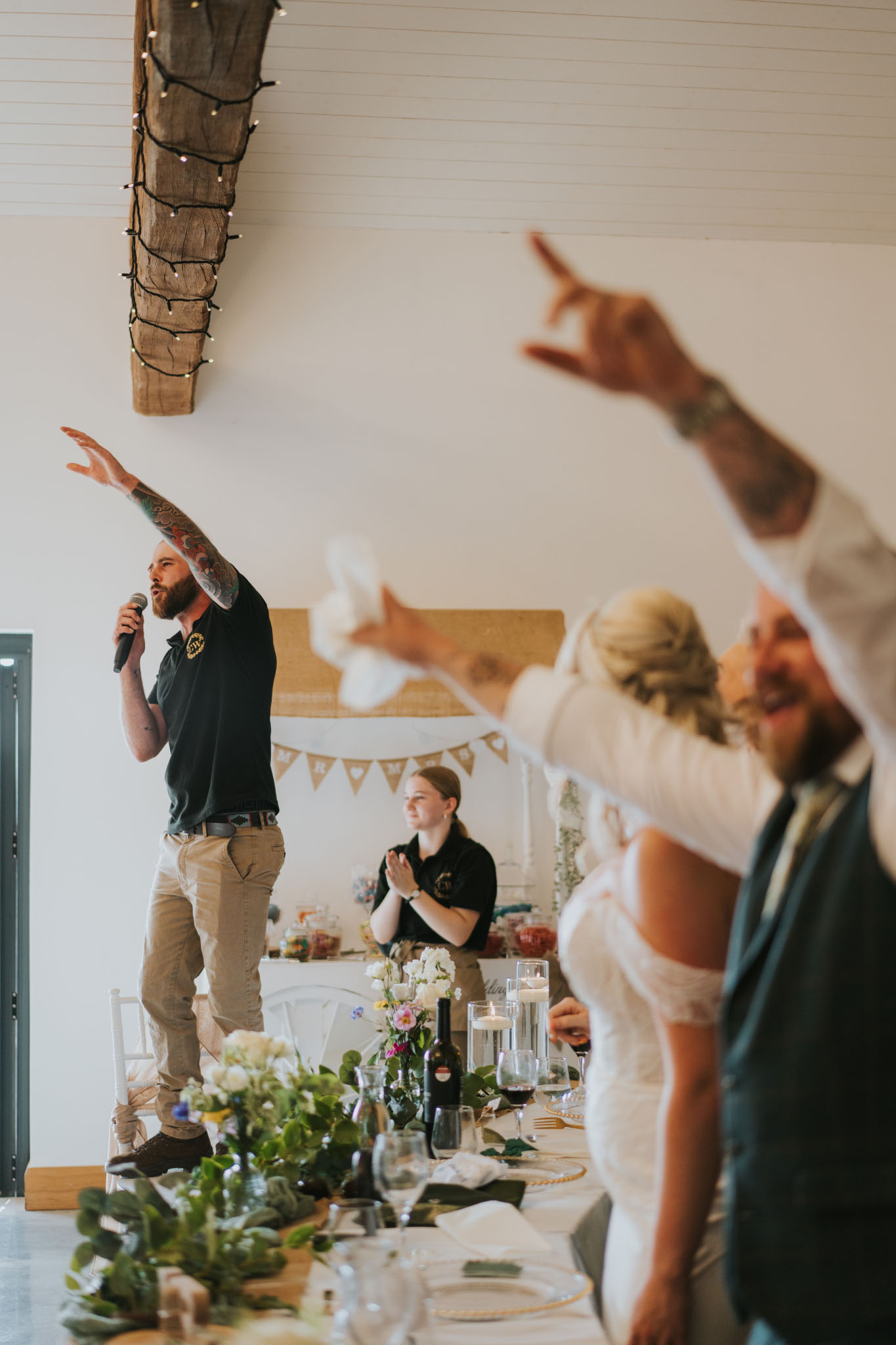 photo from Bobby and Victoria's wedding at Country Ways in Devon taken by Grace Elizabeth Photography