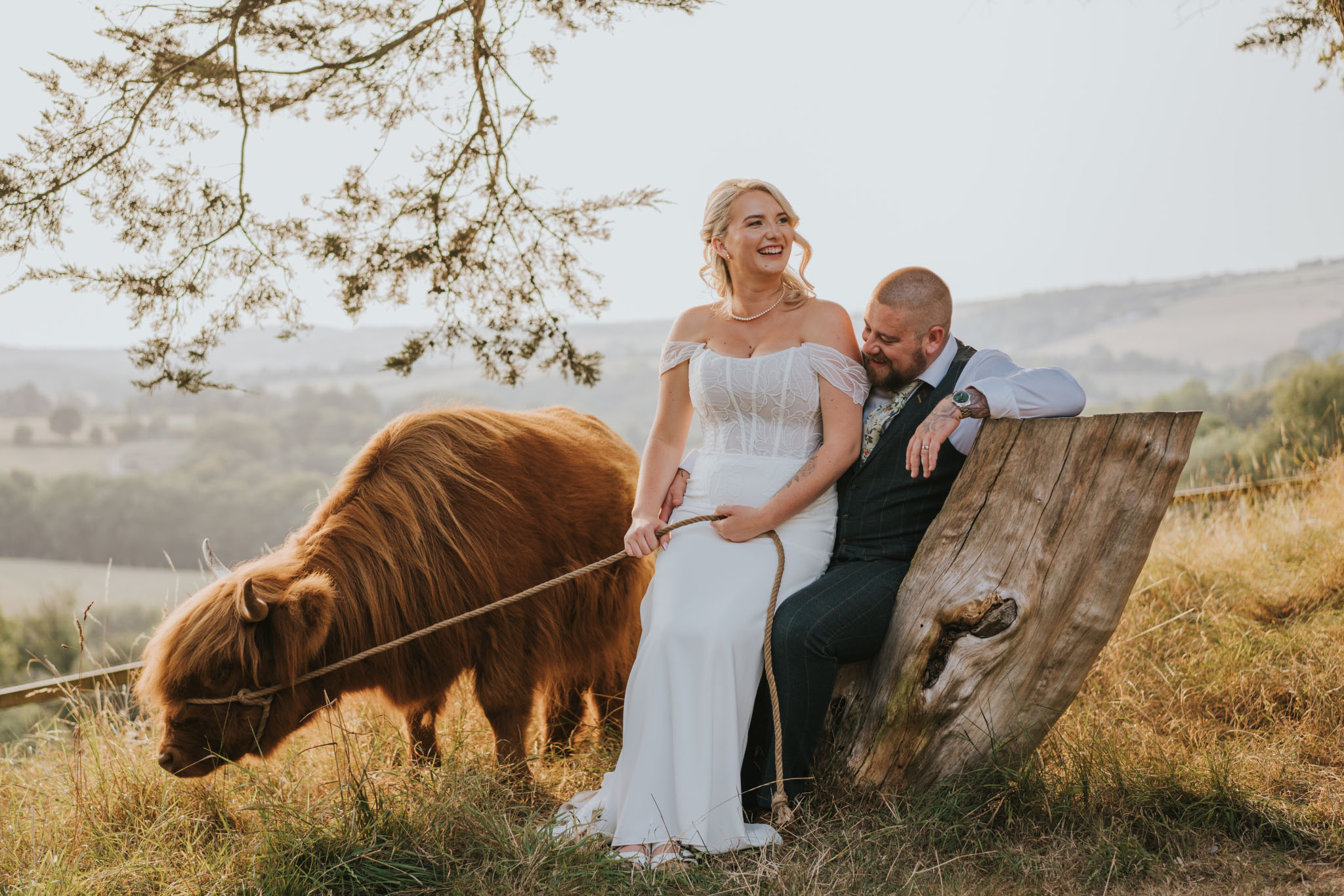 photo from Bobby and Victoria's wedding at Country Ways in Devon taken by Grace Elizabeth Photography