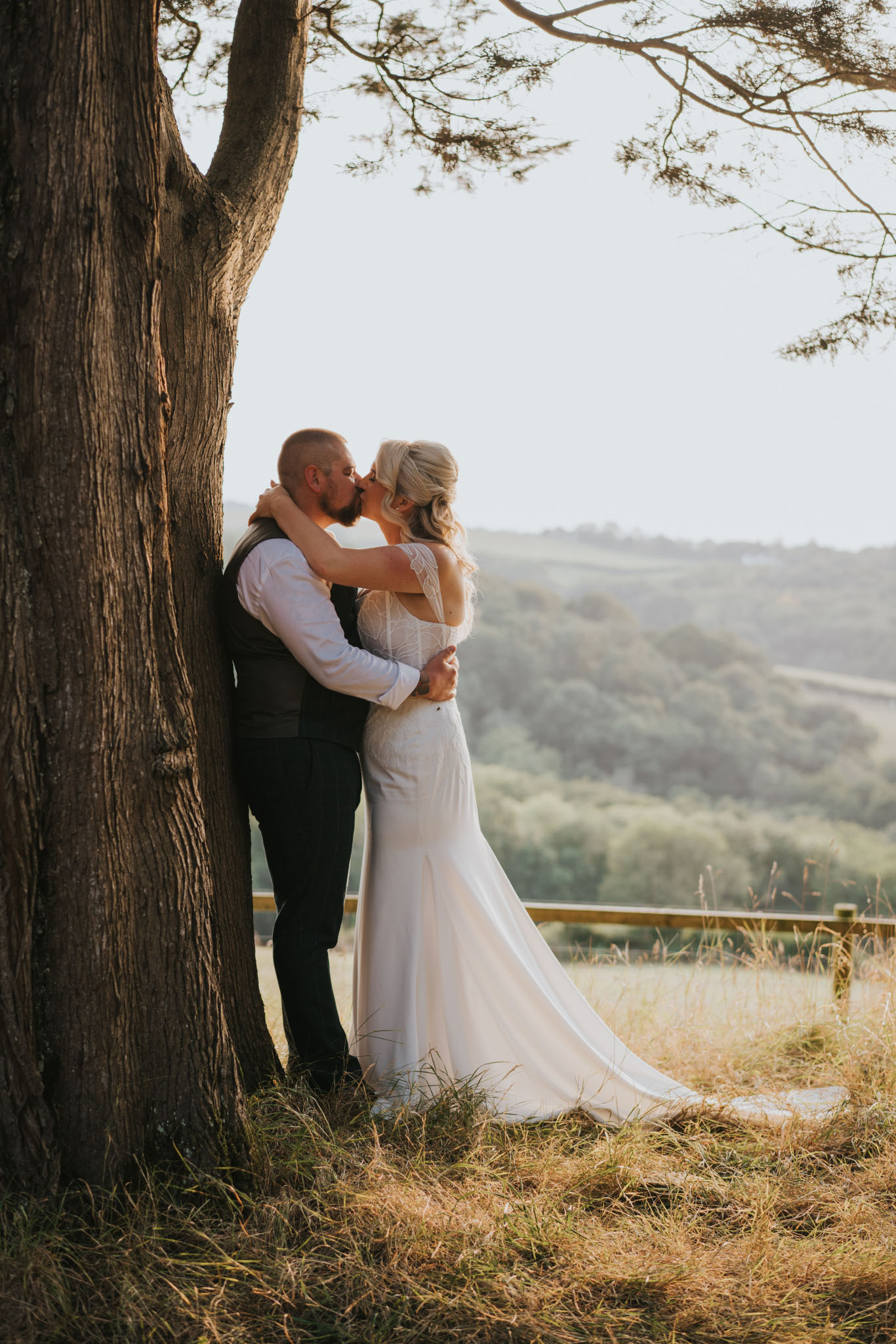 photo from Bobby and Victoria's wedding at Country Ways in Devon taken by Grace Elizabeth Photography