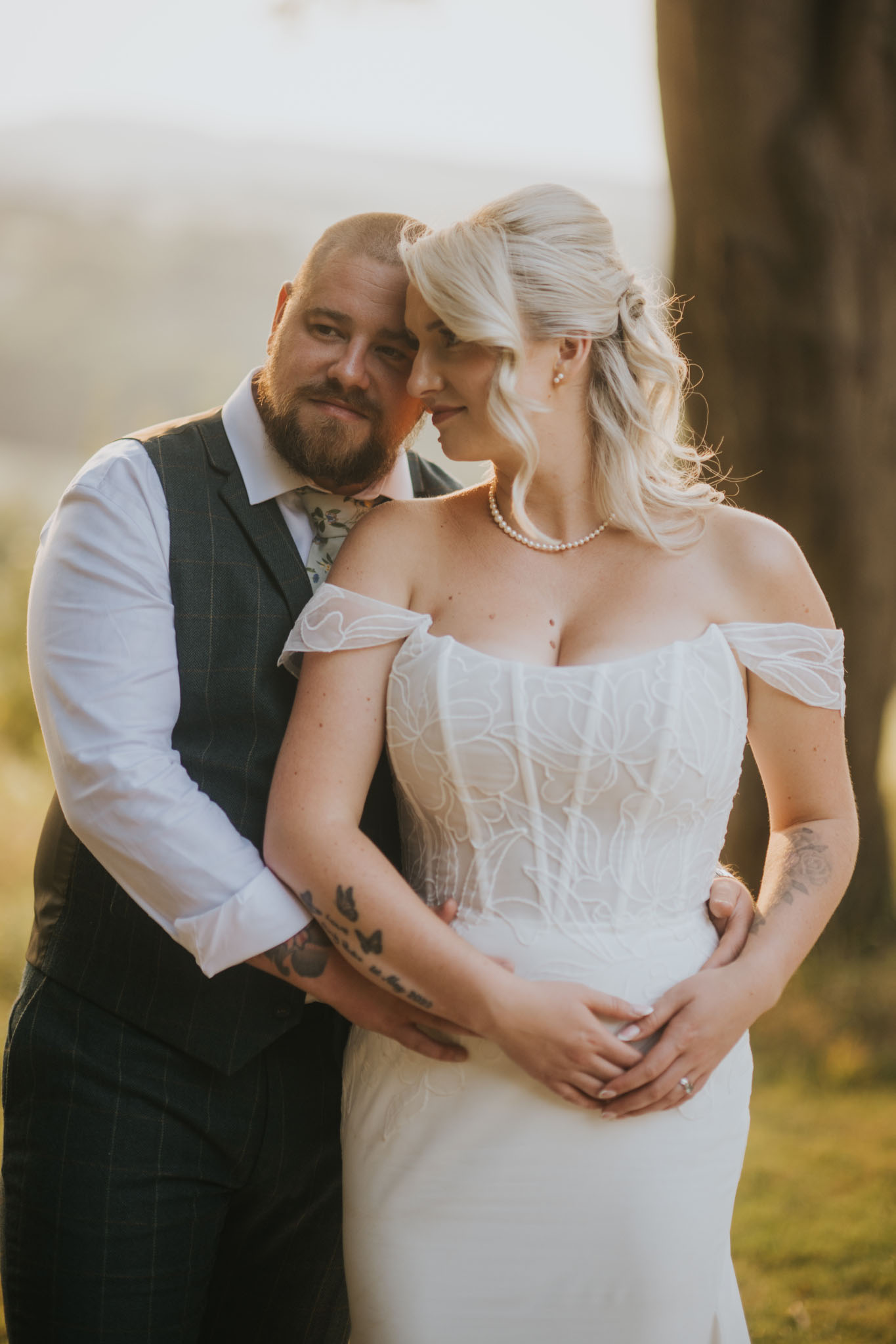 photo from Bobby and Victoria's wedding at Country Ways in Devon taken by Grace Elizabeth Photography