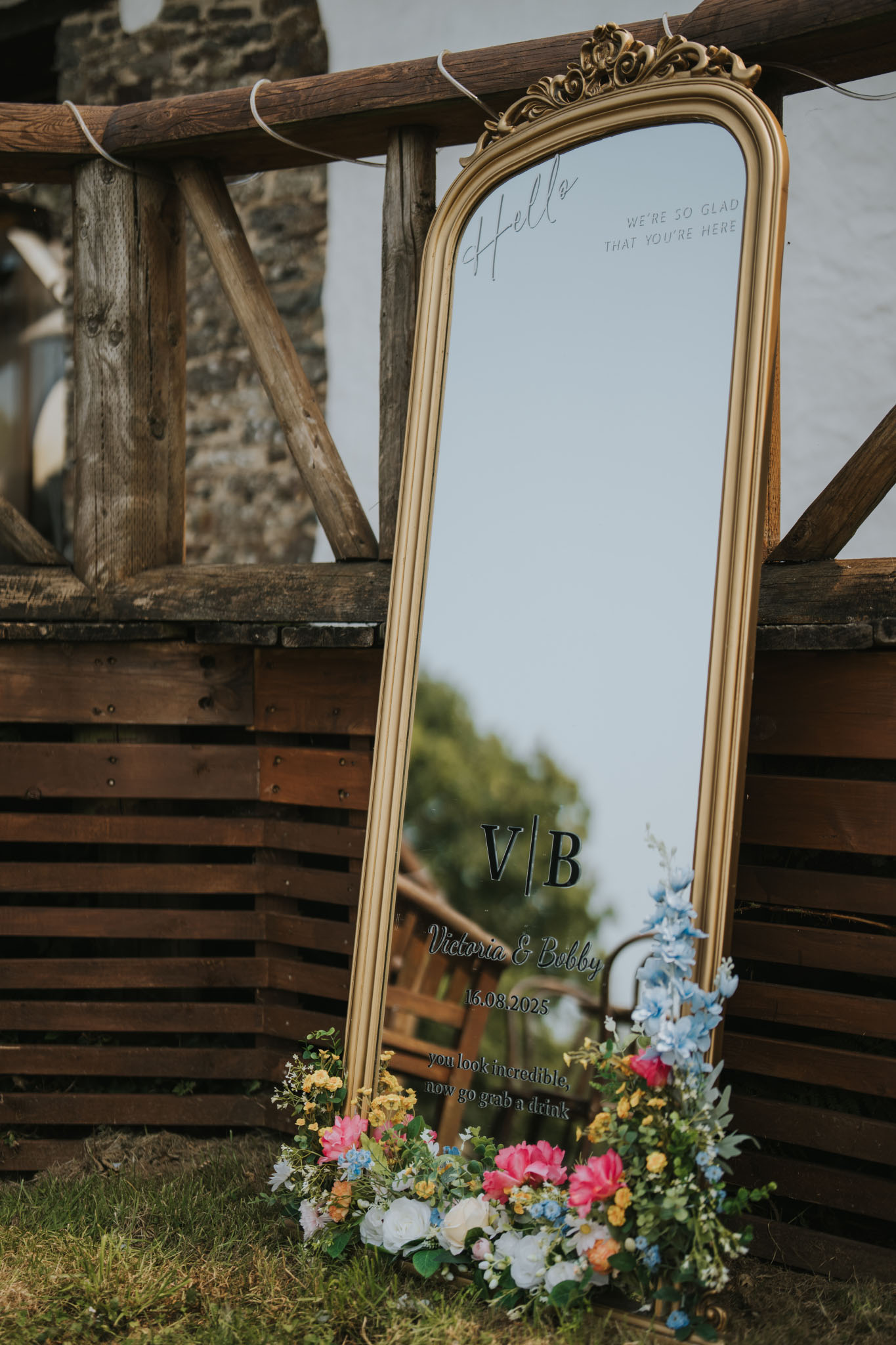 photo from Bobby and Victoria's wedding at Country Ways in Devon taken by Grace Elizabeth Photography