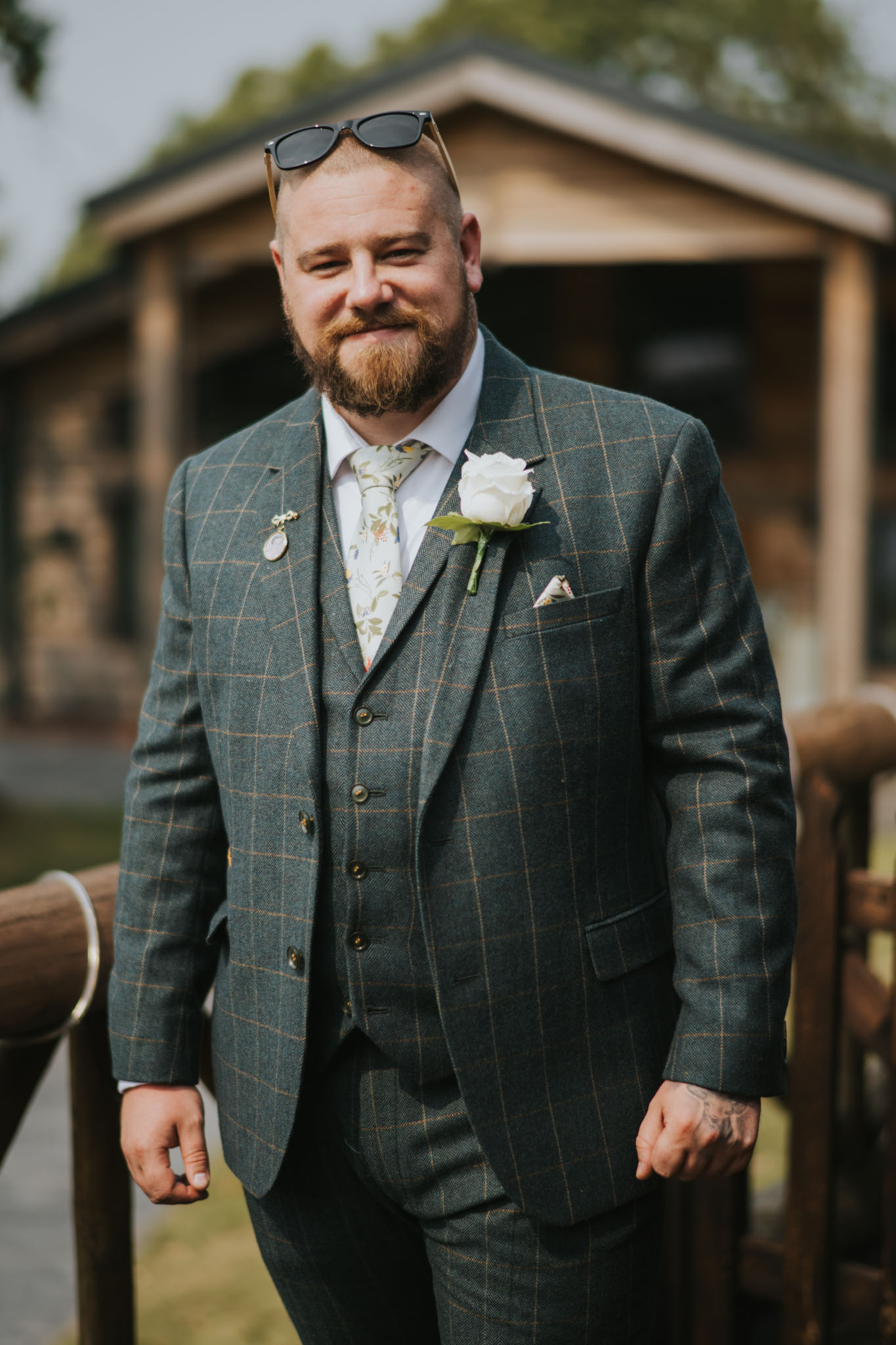 photo from Bobby and Victoria's wedding at Country Ways in Devon taken by Grace Elizabeth Photography