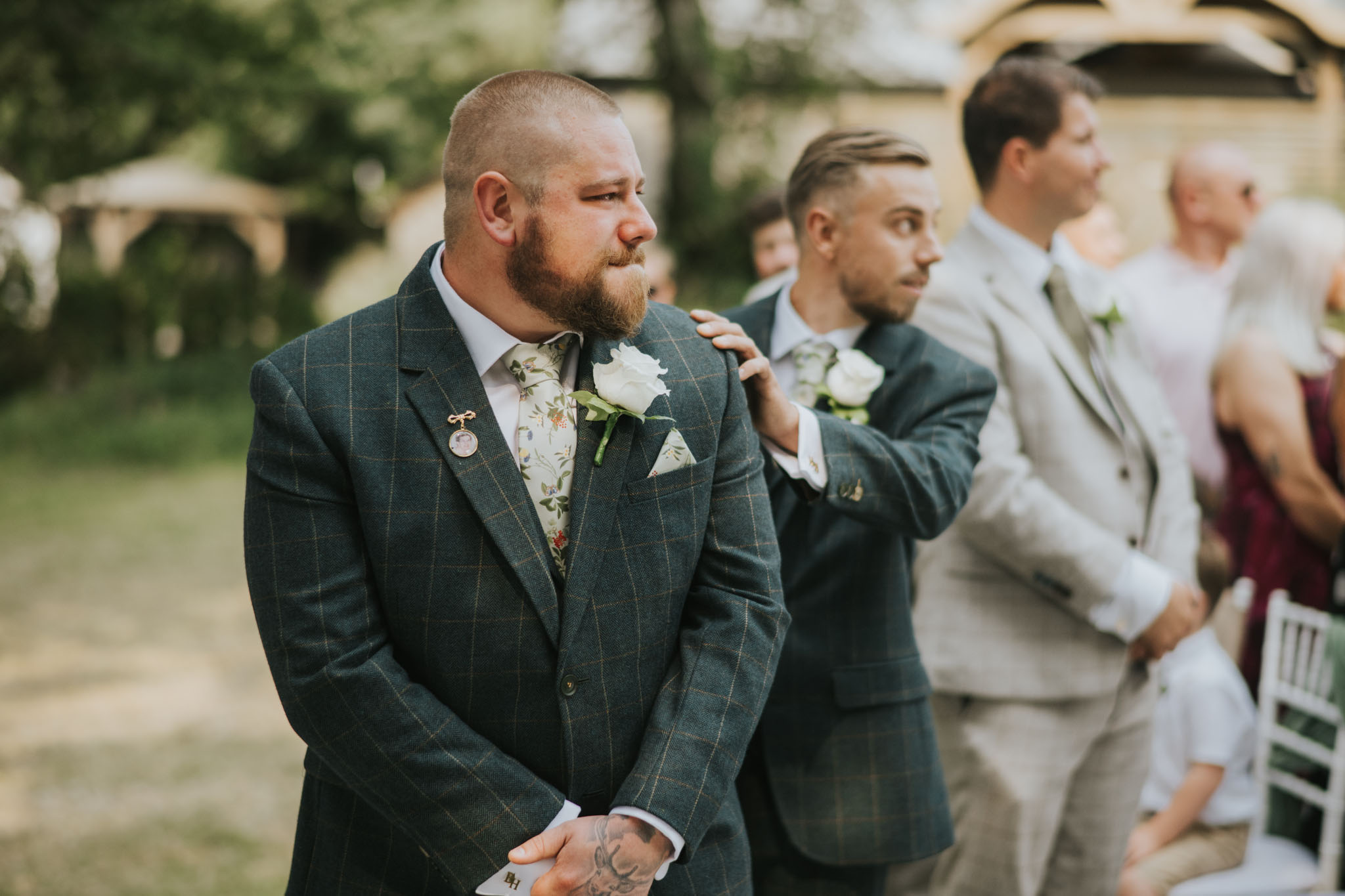photo from Bobby and Victoria's wedding at Country Ways in Devon taken by Grace Elizabeth Photography