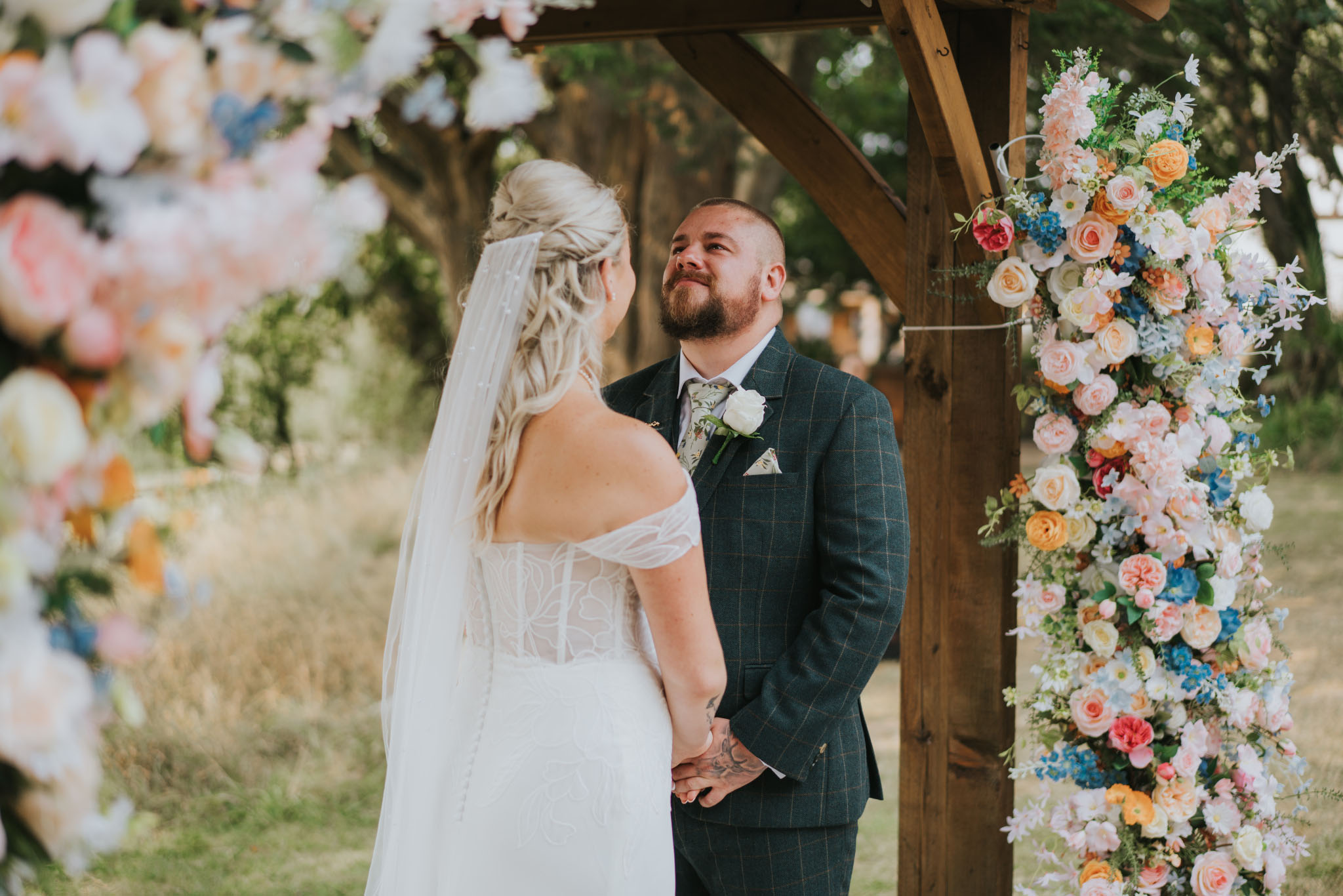 photo from Bobby and Victoria's wedding at Country Ways in Devon taken by Grace Elizabeth Photography