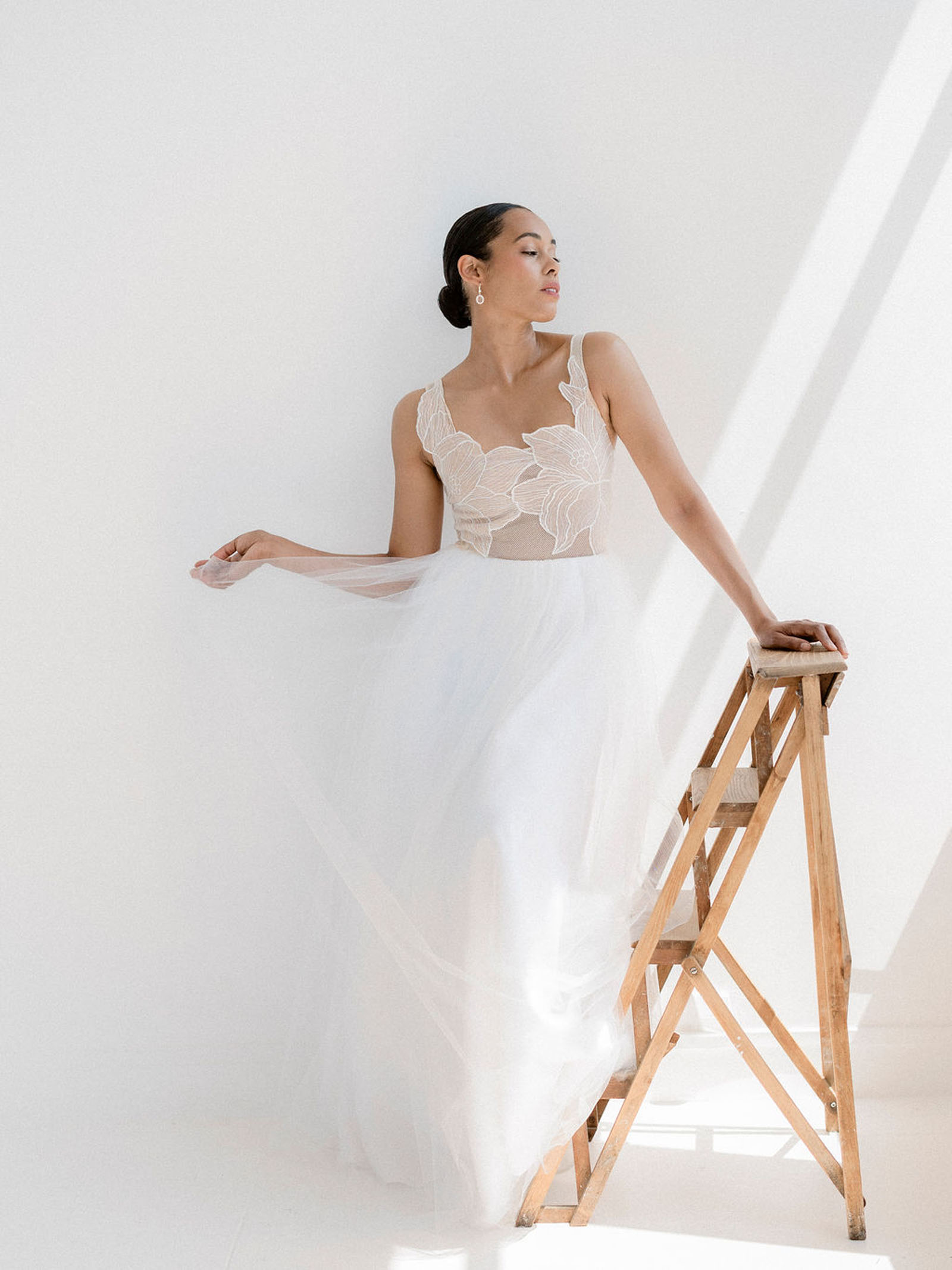 French designer bridal dress collection on Etsy by Faith Cauvain in Paris
