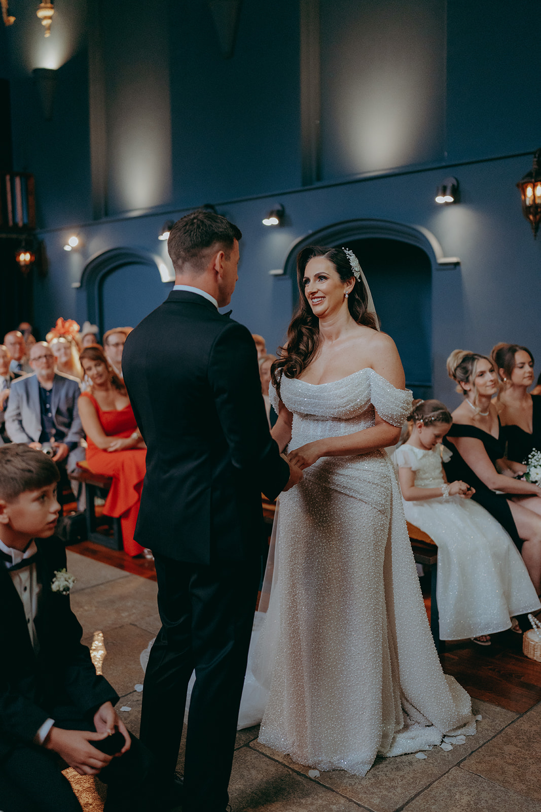 Official photographs from a lartington Hall black tie military wedding in 2025 by Joss Denham Photography