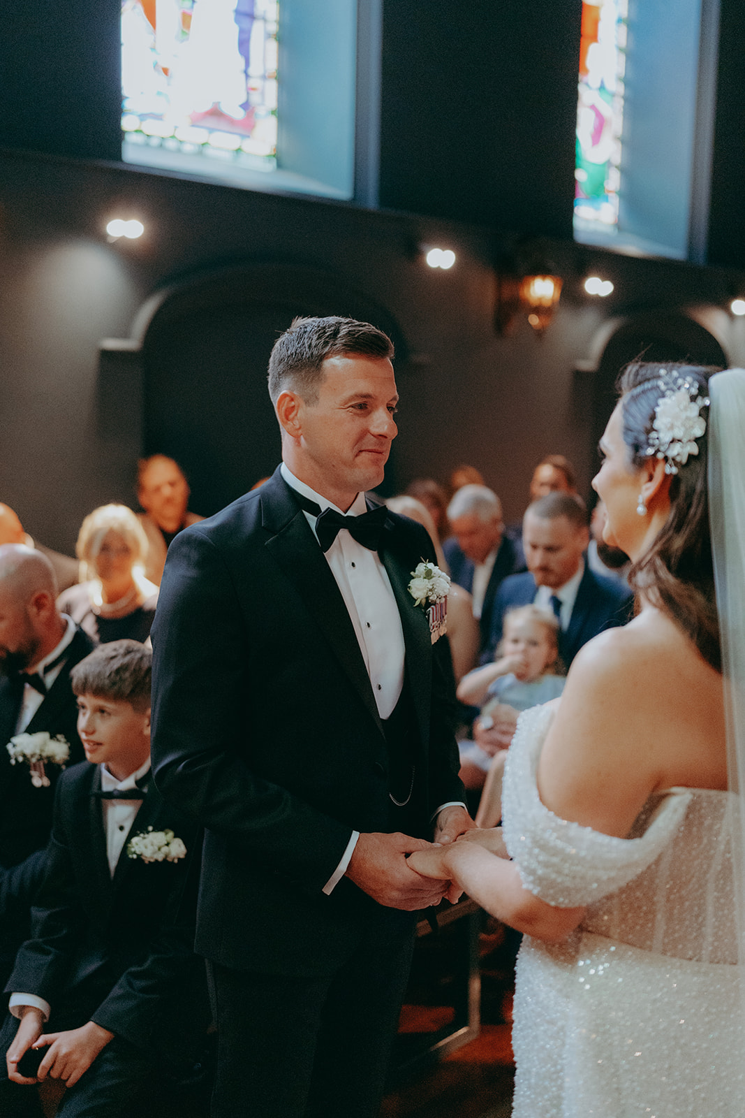 Official photographs from a lartington Hall black tie military wedding in 2025 by Joss Denham Photography