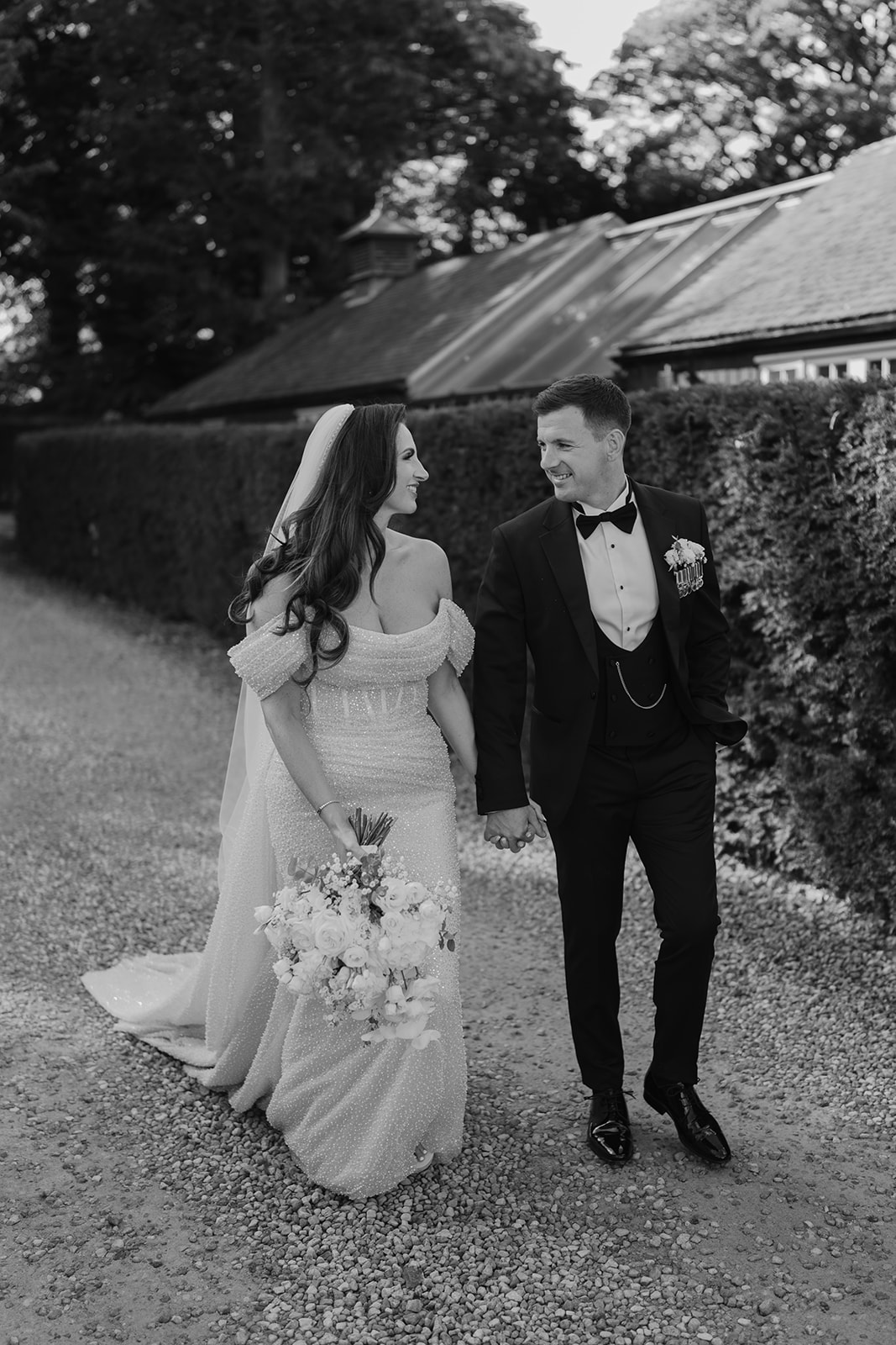 Official photographs from a lartington Hall black tie military wedding in 2025 by Joss Denham Photography