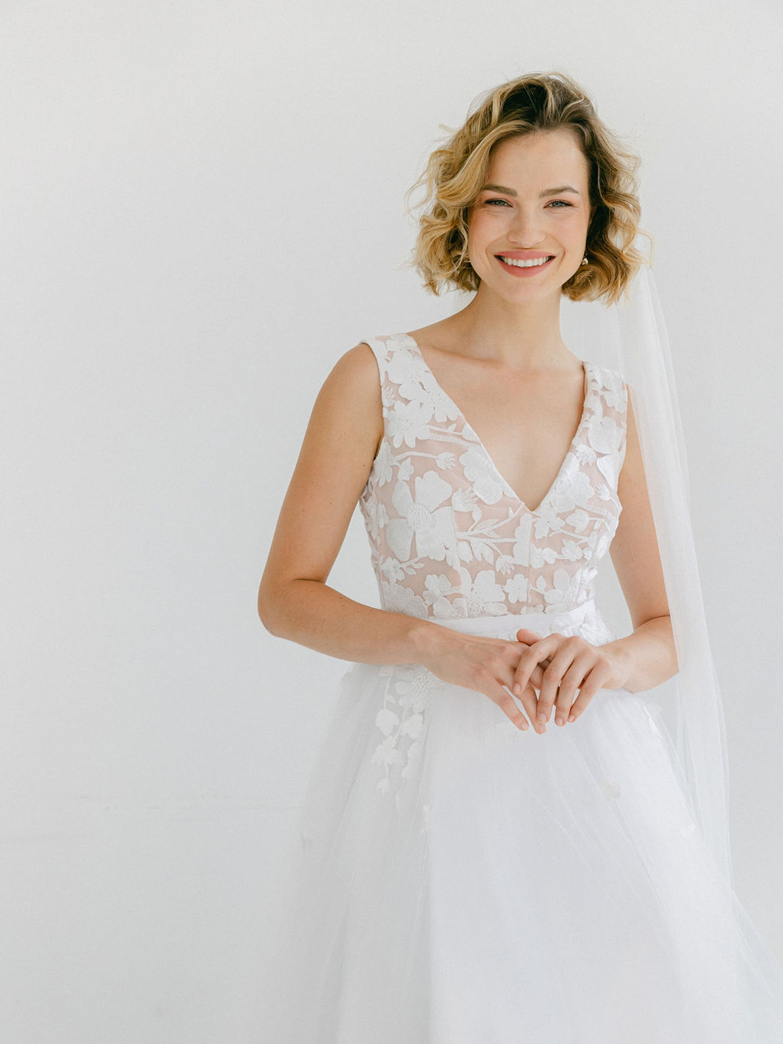 French designer bridal dress collection on Etsy by Faith Cauvain in Paris