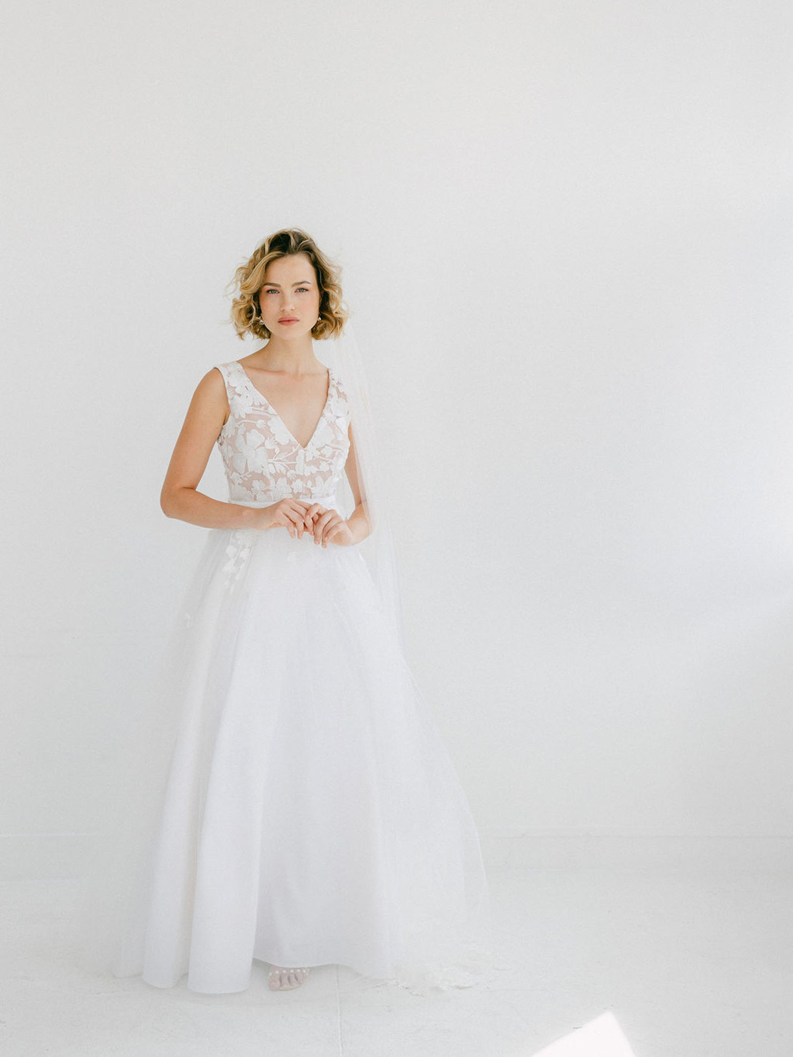 French designer bridal dress collection on Etsy by Faith Cauvain in Paris