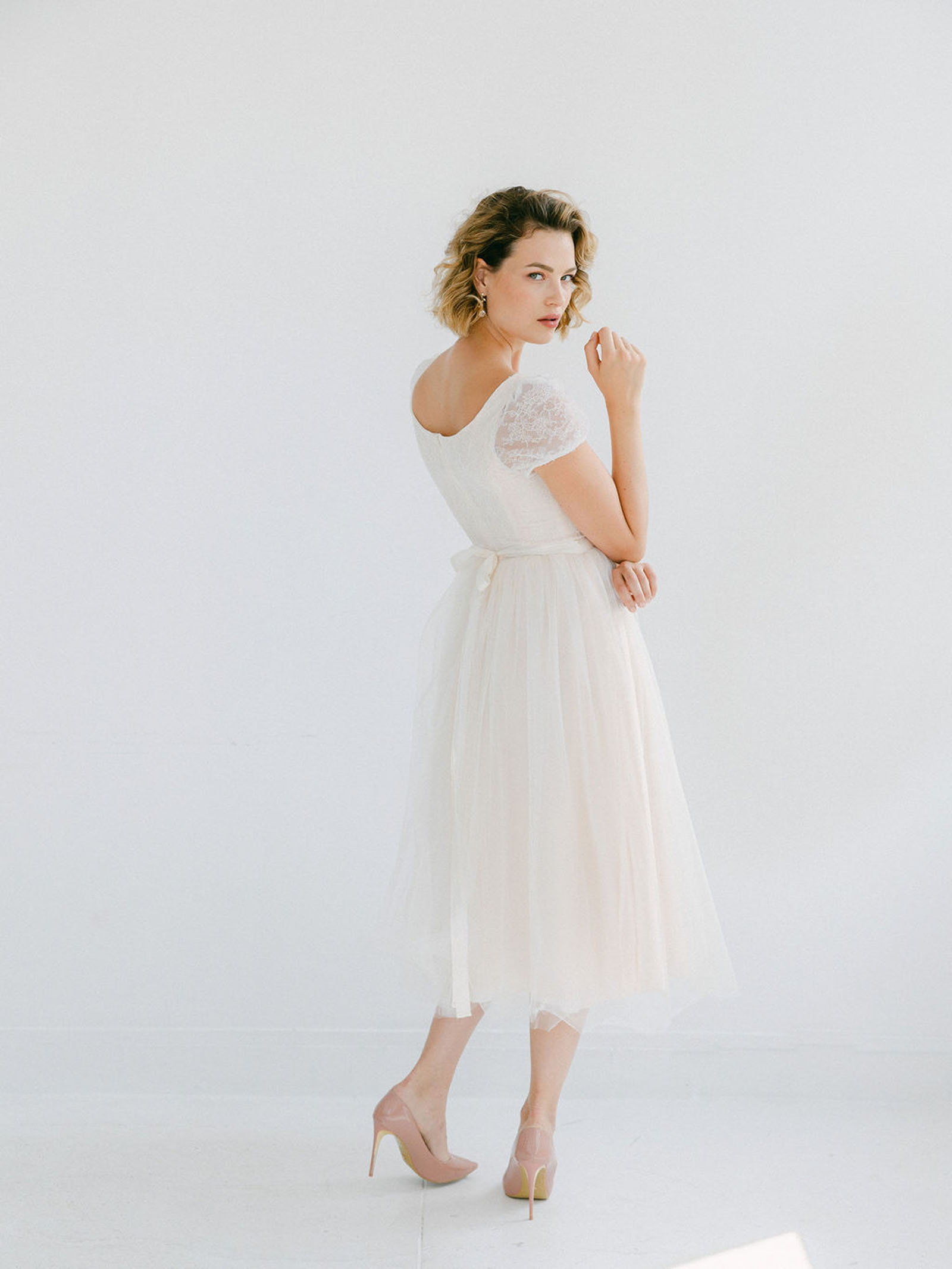 French designer bridal dress collection on Etsy by Faith Cauvain in Paris