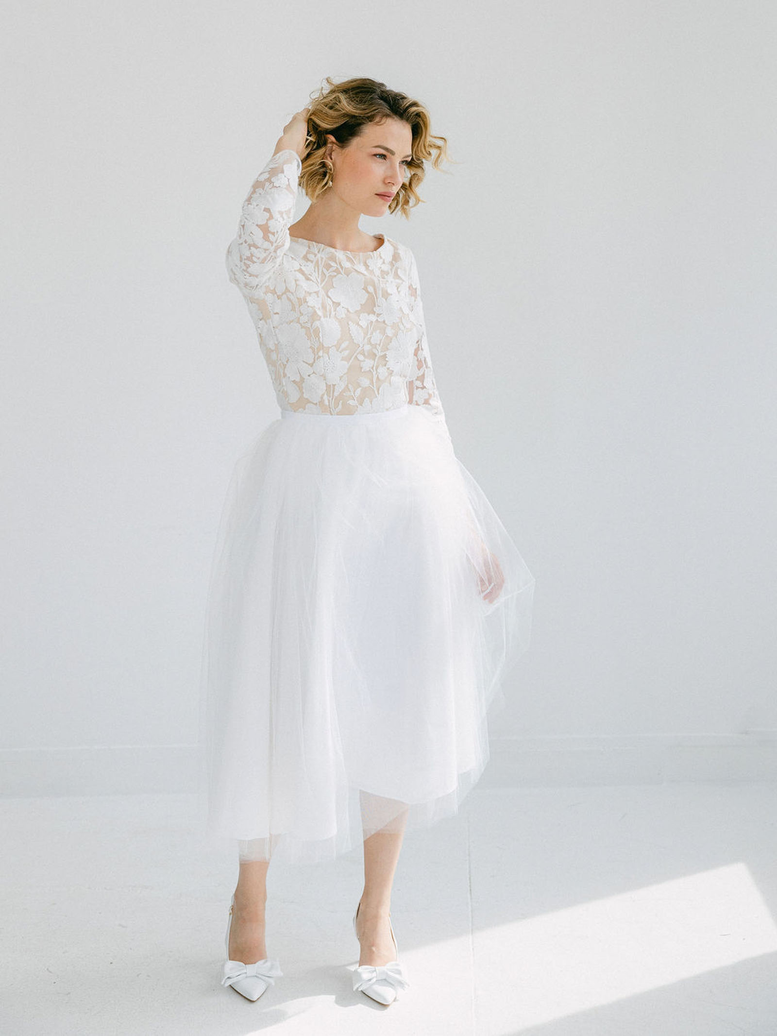 French designer bridal dress collection on Etsy by Faith Cauvain in Paris