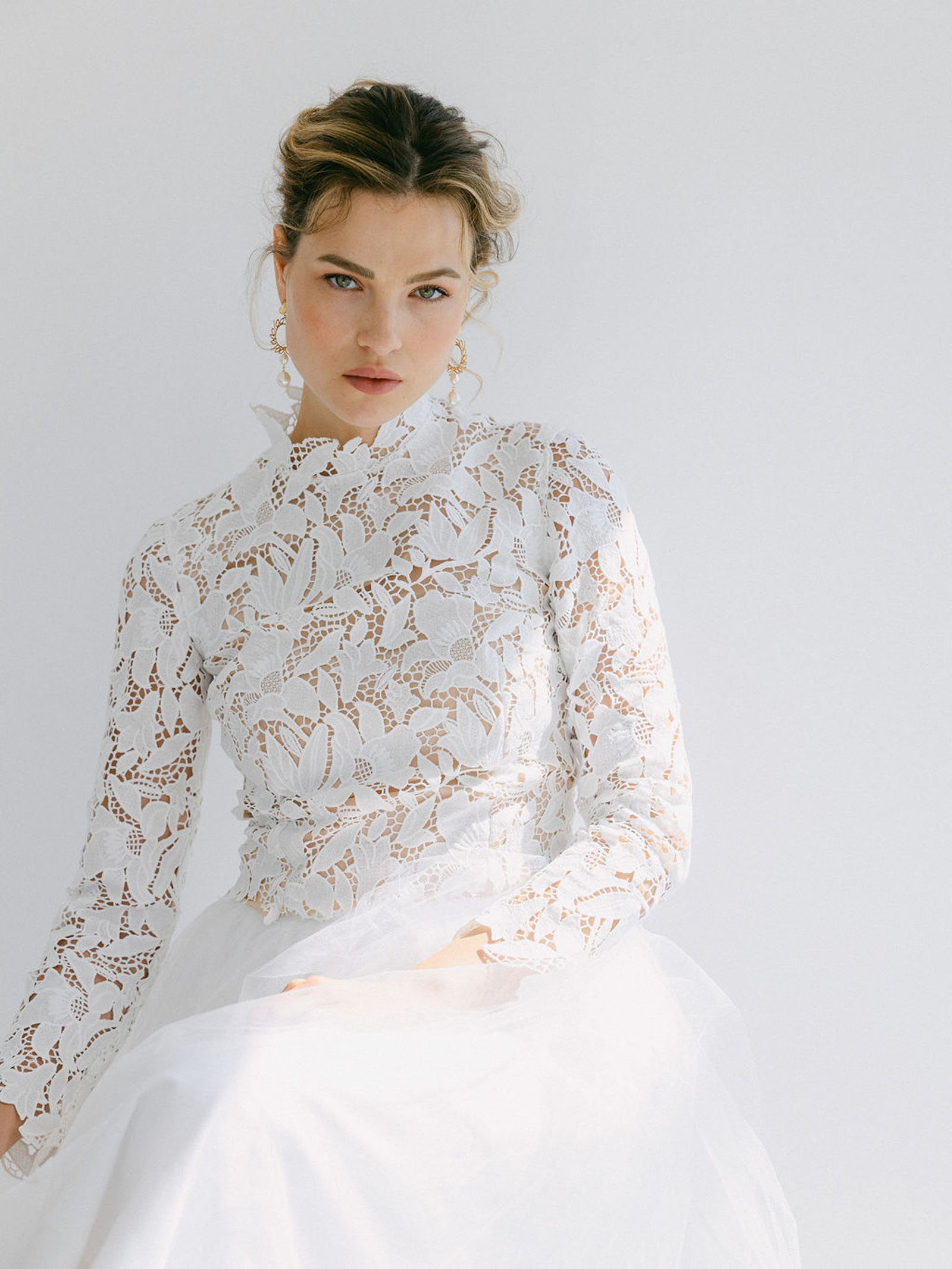 French designer bridal dress collection on Etsy by Faith Cauvain in Paris