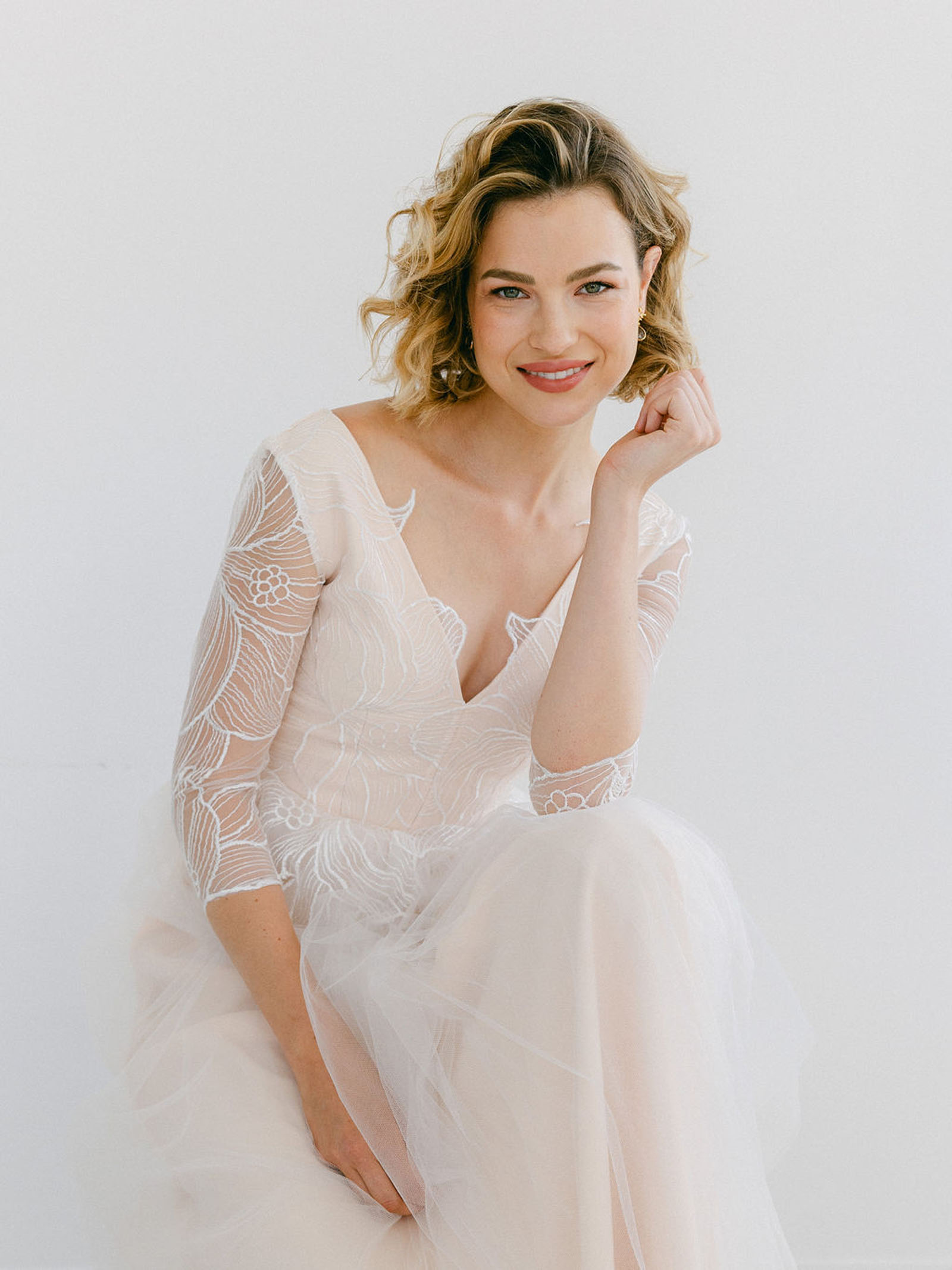 French designer bridal dress collection on Etsy by Faith Cauvain in Paris