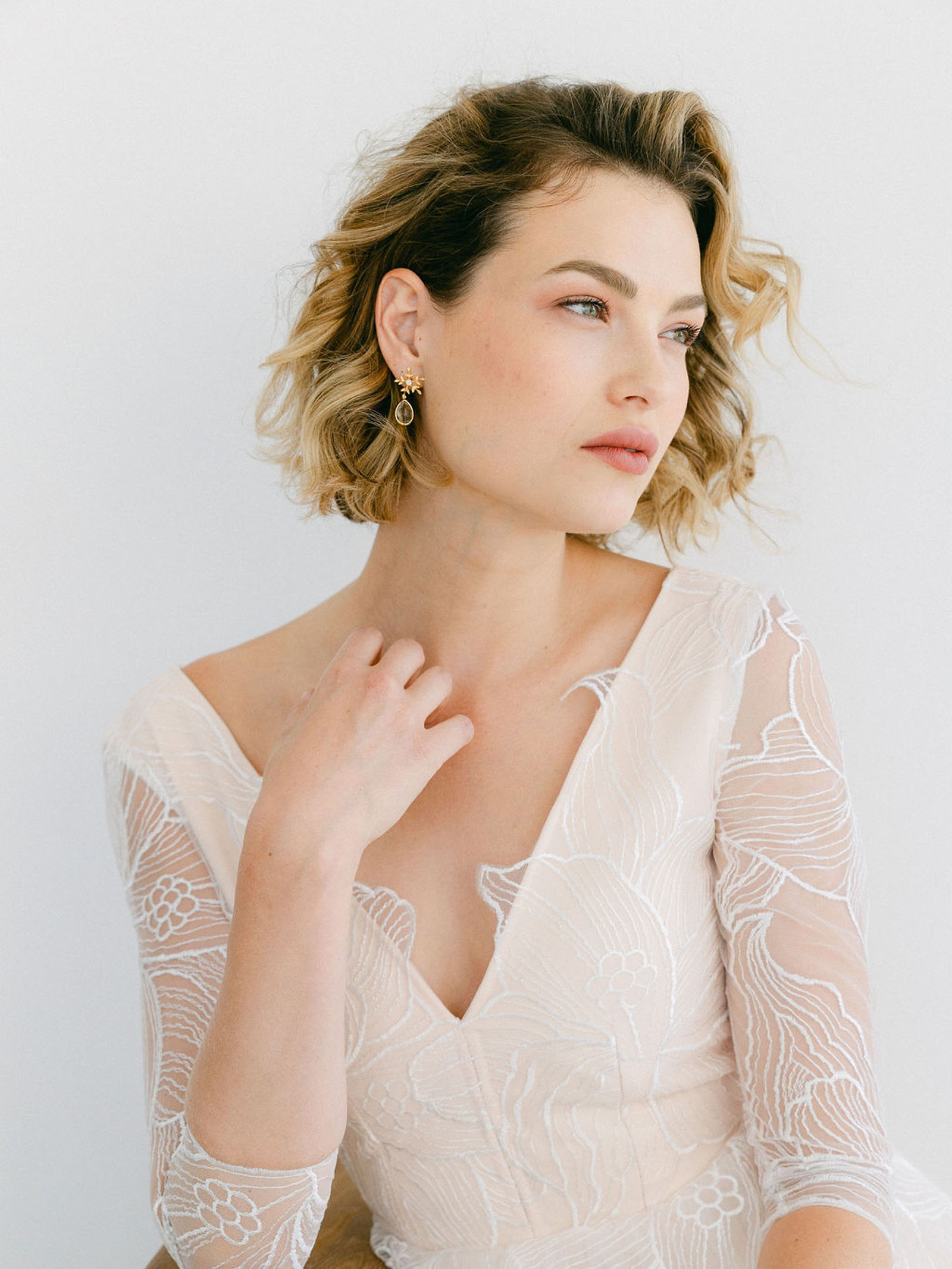 French designer bridal dress collection on Etsy by Faith Cauvain in Paris