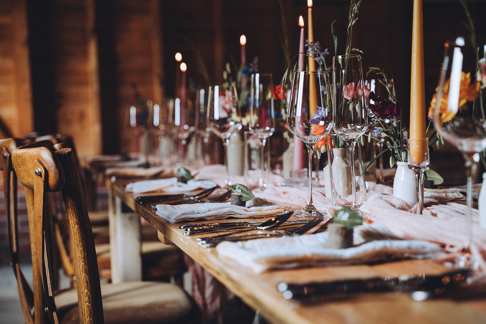 modern English woodland wedding with indian dress and vegan catering, images by Tom Keenan Photography based in Kent