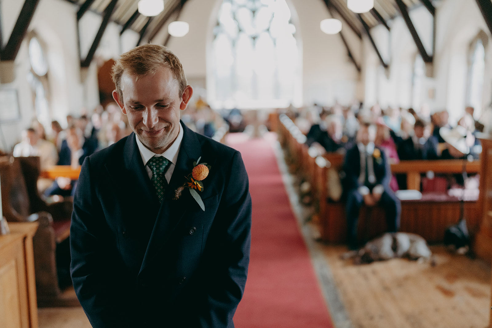 Photos from Tori and Dan's relaxed and natural wedding at Stock Farm Barn by Yorkshire photographer Joss Denham