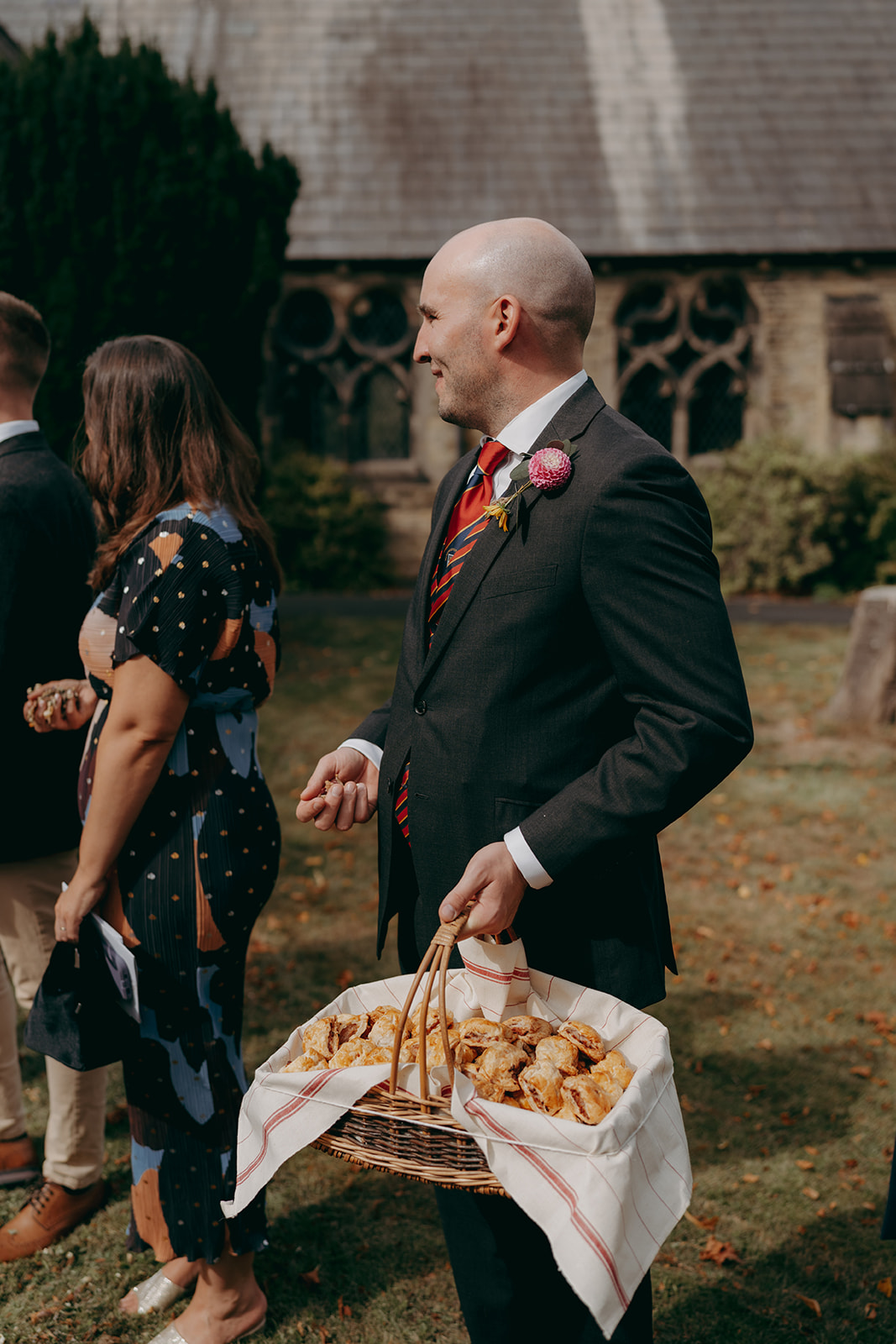 Photos from Tori and Dan's relaxed and natural wedding at Stock Farm Barn by Yorkshire photographer Joss Denham